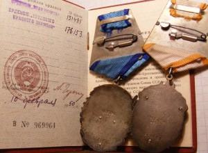 Ворошиловский всадник 2 ступени в комплекте с документами.