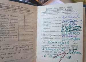Ворошиловский всадник 2 ступени в комплекте с документами.