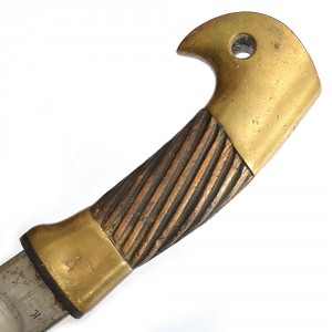 Казачья шашка обр. 1881, 1921 г.в., "пузатая" рукоять