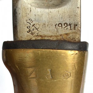 Казачья шашка обр. 1881, 1921 г.в., "пузатая" рукоять