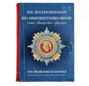 Книга «Награды Великогерманского Рейха», Германия 1943