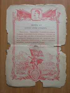 Благодарности + доки на капитана Гринберга Исаака Иосифовича