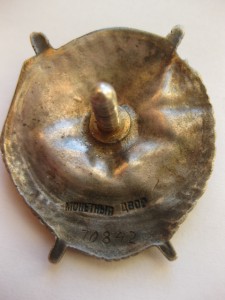 БКЗ винт на красноармейца-топографиста