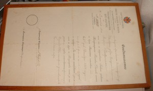 Док на Серебряную Медаль За Спасение Погибавших 1904 год