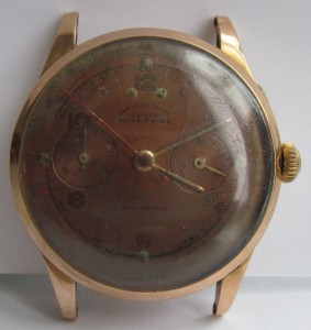 Chronographe suisse. Корпус 750 пр.