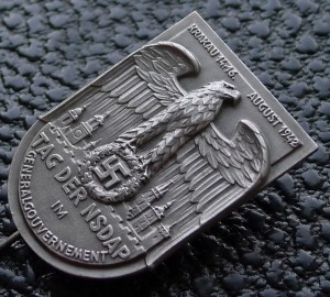 День NSDAP - 1942 года в Генерал- губернаторстве Краков. RAR