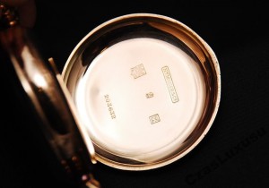 Moser  золотой  хронограф