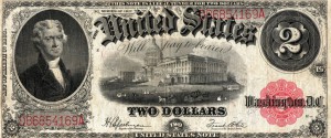 2 доллара США 1917 г
