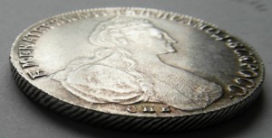 1 рубль 1780 г. ИЗ отличный