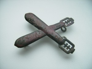 Редкий знак на погон Минных Кондукторов РИФ