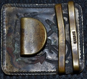 Пряжка матроса несущего службу на берегу