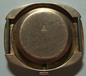 Ракета, лепешка, экспорт, белый циферблат, 583