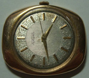 Ракета, лепешка, экспорт, белый циферблат, 583