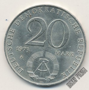 Монеты ГДР, юбилейка