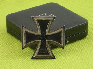 Железный крест 1 класса в футляре. "Alois Rettenmaier"