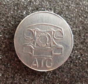 Жетон телефонный Бийск