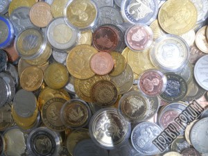 Сток монет, памятных медалей, пробников