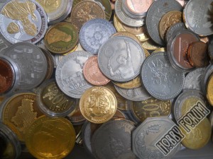 Сток монет, памятных медалей, пробников