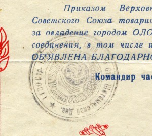 1130 стрелковый полк 336 дивизия.  . Благодарности + фото.