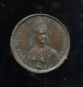 княгиня ольга памятная медаль из портретной серии