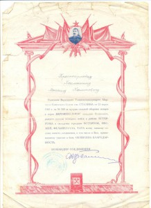 Касмынин 12 благодарностей +доки