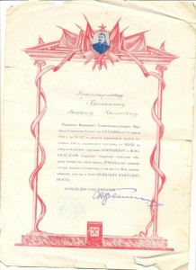 Касмынин 12 благодарностей +доки