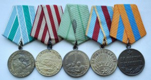 Медали за оборону, Будапешт и Варшава