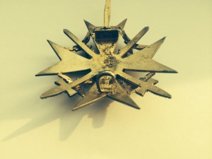 Испанский Крест в Золоте 900