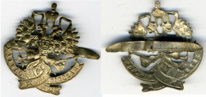 кокарда "Закаспийская ЖД"