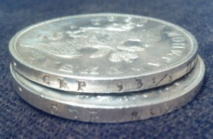 1рубль 1827 и 1827 и 1828 года.
