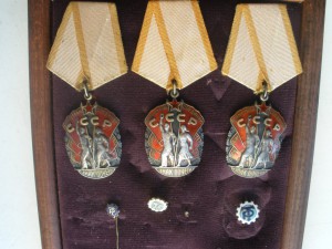 Коплект Пузанова с 3-мя Знаками Почета