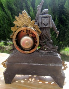 Каминные Часы Легионер 1870 ых Франция