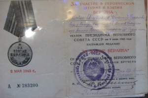 Комплект Комбата 5 орденов боевых