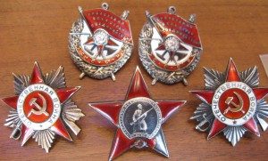 Комплект Комбата 5 орденов боевых