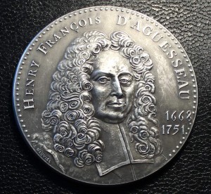 Франция Медаль 136гр 60мм Серебро