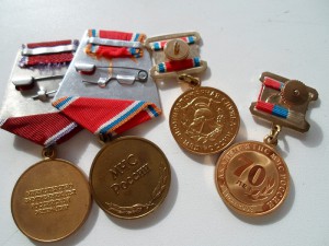 Награды пожарного