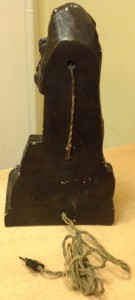 Лампа-письменный прибор 20-х годов Беспризорники у костра