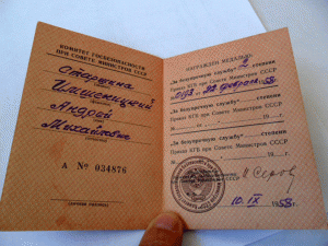 12 доков на пограничника Имшеницкого А. М.