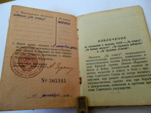 12 доков на пограничника Имшеницкого А. М.