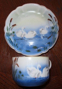 Чайный сервиз "Лебеди", Довбышский ФЗ