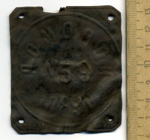Знак Ломовой № 59 - 1889 года