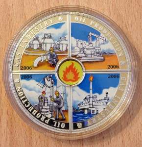 Острова Кука Нефтегаз 2 унции Ag