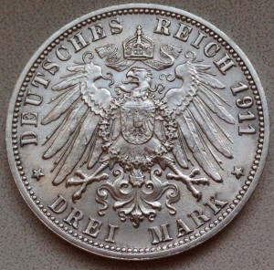 3 марки 1911 - Свадьба