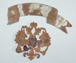 Лента "ЗА БЕЙТАН В 1900 ГОДУ" плюс кокарда