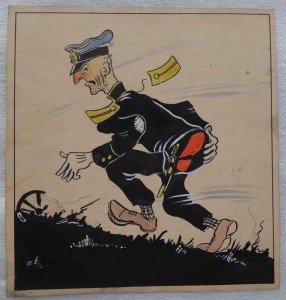 Политические карикатуры 1940,1949-х годов.