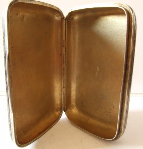 Табакерка "Тройка", северная чернь