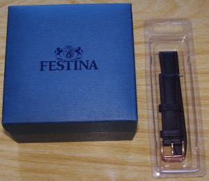 Хронограф Festina, механика, золото 750пр.