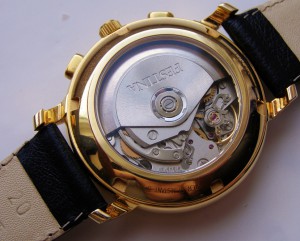 Хронограф Festina, механика, золото 750пр.