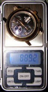 Хронограф Festina, механика, золото 750пр.