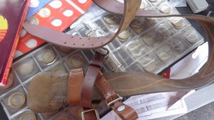 Кожаные ремни  ,предположительно 3-й рейх....